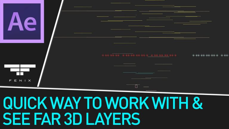 FIND YOUR 3D LAYERS! [AE Quick Tip]