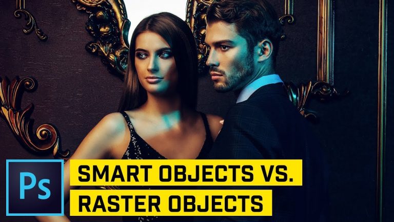 Smart Objects vs. Raster Objects (PHOTOSHOP CC)