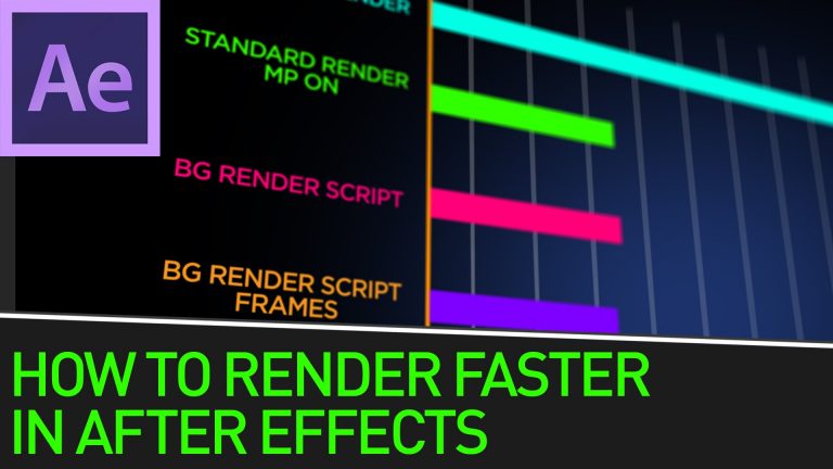 Render Faster In After Effects