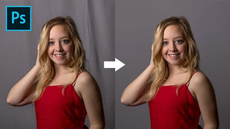 How to Clean Wrinkly Backdrops in Photoshop