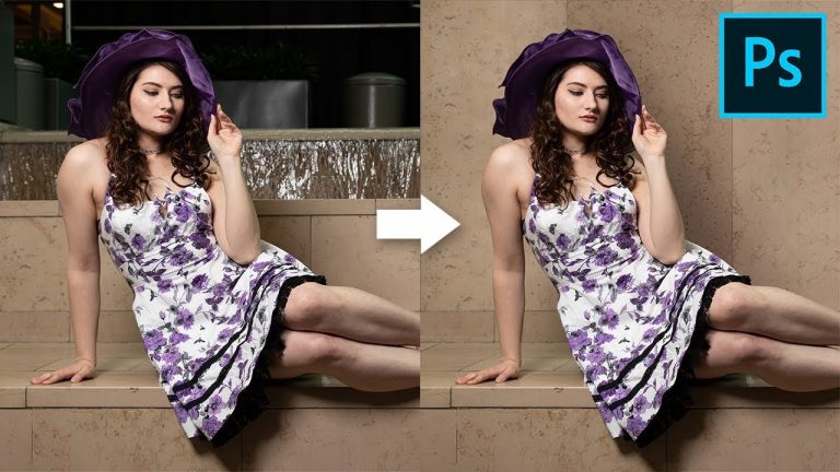 How to Cover Distracting Background in Photoshop