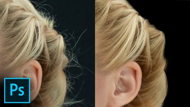 The ULTIMATE Way to Remove Flyaway Hair in Photoshop