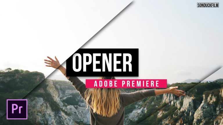 Create a Title Opener in Adobe Premiere | Tutorial