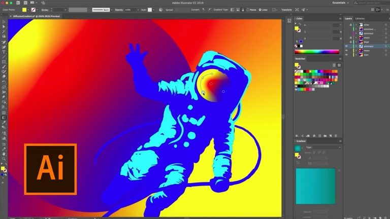 Illustrator CC Sneak Peek: Diffusion Gradients | Adobe Creative Cloud