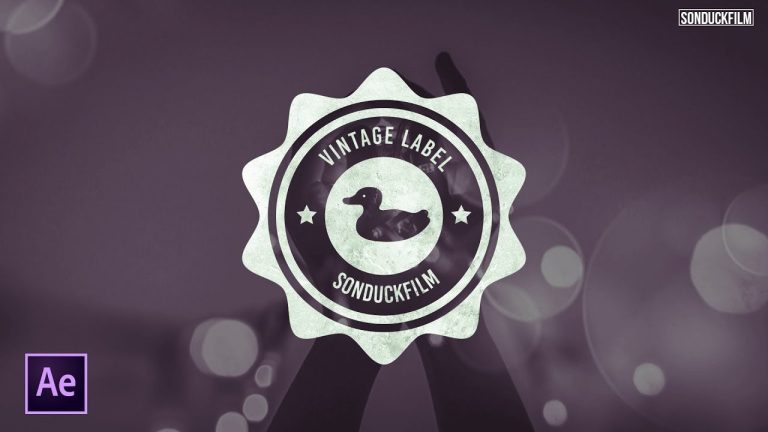Design a Vintage Label | After Effects Motion Graphics Tutorial