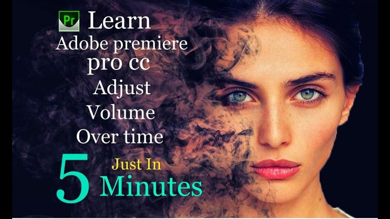 Adjust volume over time | Adobe Premiere Pro CC tutorials for beginners