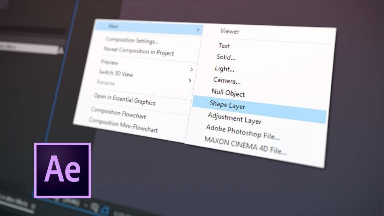 Shape Layers in After Effects