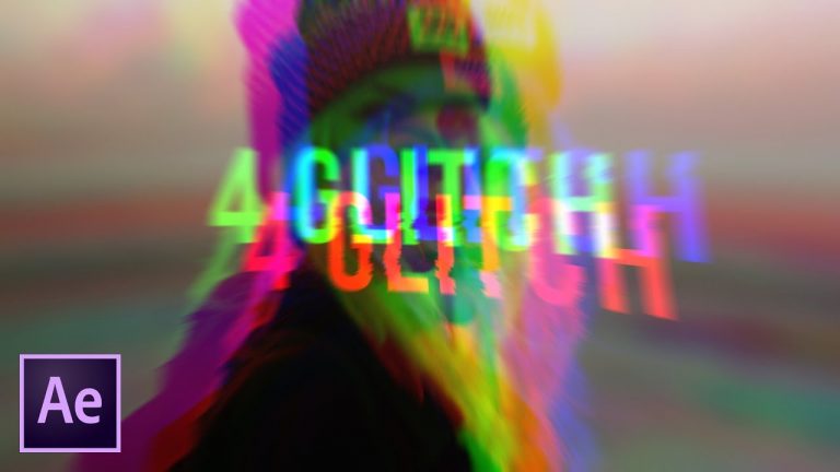 Create 4 Popular Glitch Effects Very Fast | After Effects Tutorial