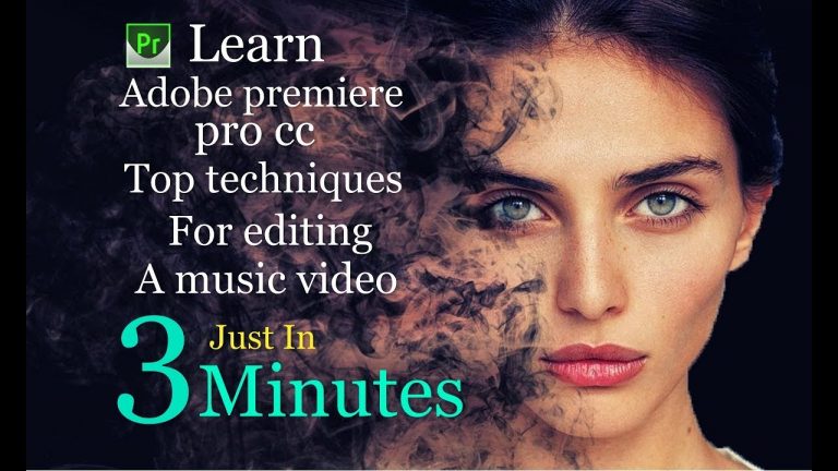 Learn top techniques for editing a music video in Adobe Premiere Pro