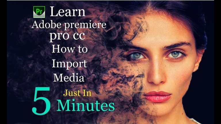 Adobe Premiere Pro CC tutorials for beginners | how to Import media