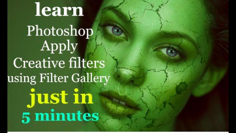 How to Apply creative filters using the Filter Gallery | Adobe Photoshop CC tutorials