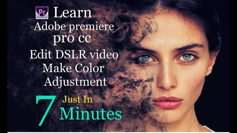Edit DSLR video | Adobe Premiere Pro CC tutorials | Make color adjustments