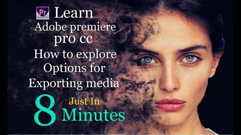 How to explore options for exporting media | adobe Premiere Pro CC tutorials for beginners