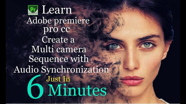 Create a multicamera sequence with audio synchronization | Adobe Premiere Pro CC tutorials
