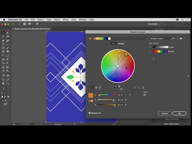 Illustrator Color Basics | Adobe Illustrator CC tutorials for beginners