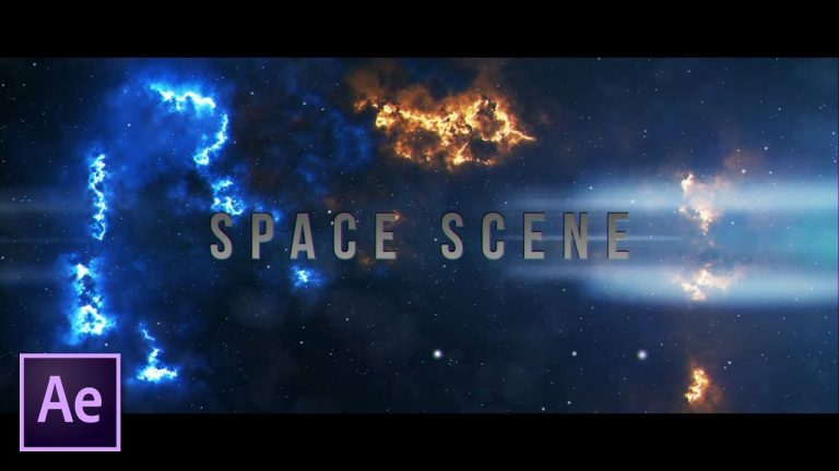 Create A Sci-Fi Space Scene | After Effects Tutorial