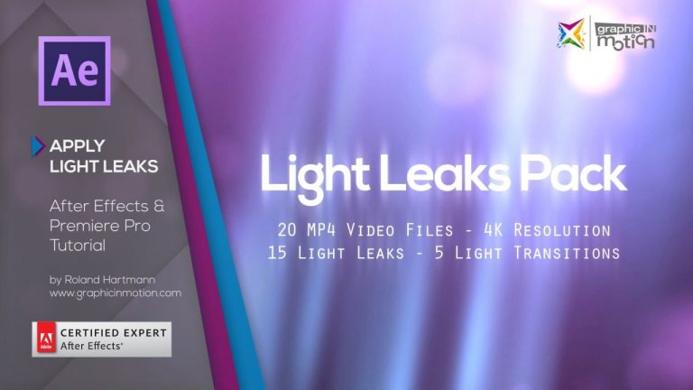 TUTORIAL – Apply Light Leaks in After Effects & Premiere Pro