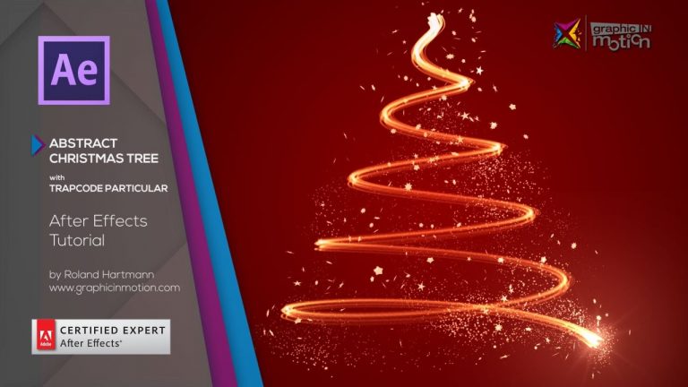 Abstract Christmas Tree with Trapcode Particular – After Efects Tutorial