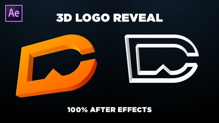 After Effects Tutorial: Pop Up Logo Animation in After Effects