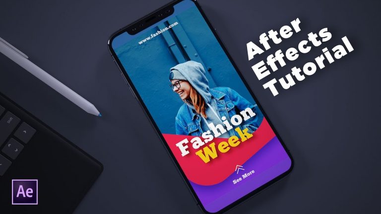 After Effects Tutorial – Animate Instagram Stories