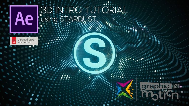 Stardust 3D Intro – After Effects Tutorial