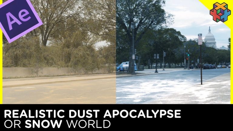 Create a Dusty Wasteland OR a Snowy Scene in After Effects