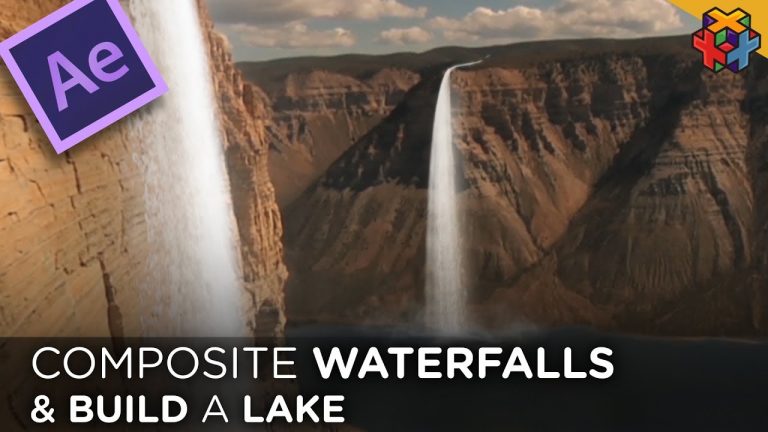 Composite Waterfalls and Build a Lake in AE