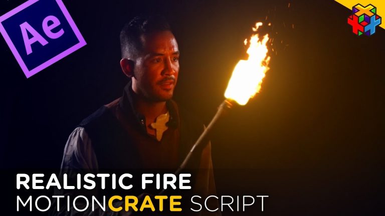 Get Realistic FIRE Movement in AFTER EFFECTS!