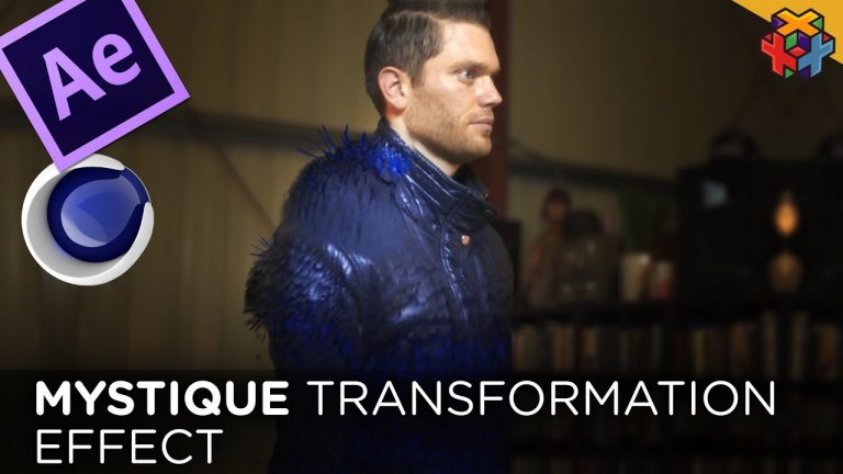 MYSTIQUE Transformation in After Effects