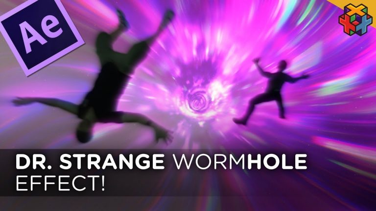 Fall Through a WORMHOLE like Dr. Strange – After Effects Tutorial
