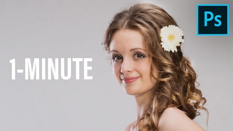 1-Minute Photoshop – Add Shine and Depth to Hair