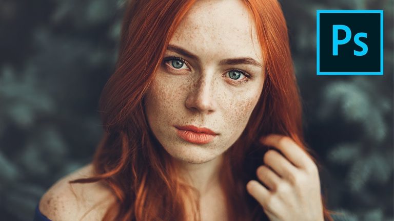 Enhance Freckles with 2 Sliders! 1-Minute Photoshop