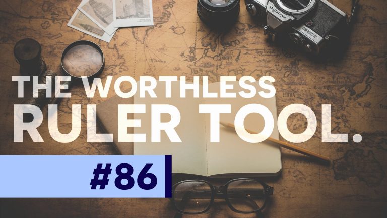 The WORTHLESS Ruler Tool – Photoshop CC