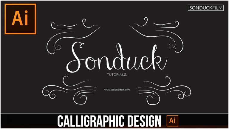 Illustrator Tutorial: Calligraphic Design with the Pencil Tool