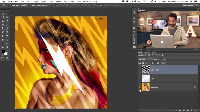 How to Make a Kick Ass Lightning Background in Photoshop