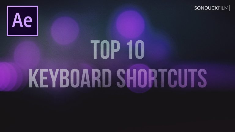Top 10 Time Saving Keyboard Shortcuts For After Effects