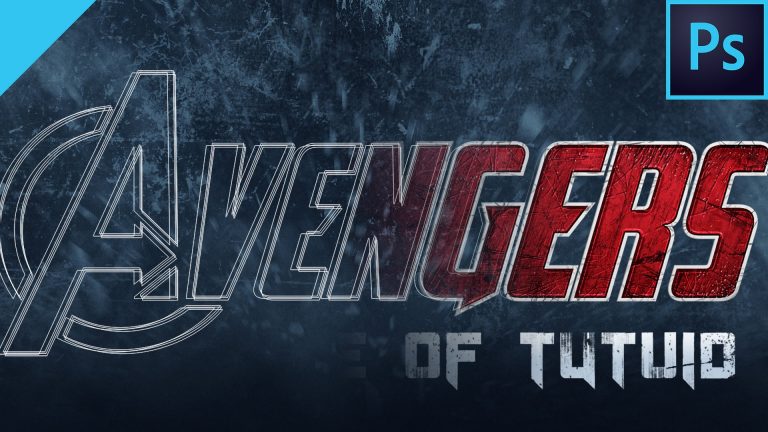 How to Create Avengers Text Effect – Photoshop