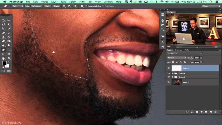 How to Retouch an Editorial Headshot in Photoshop (Part 2 of 3)