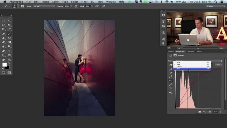 Using Curves for Color in Photoshop