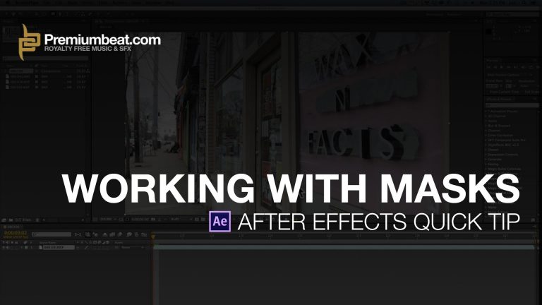 After Effects Quick Tip: Working with Masks