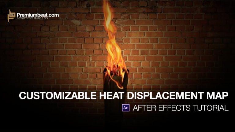 After Effects Tutorial and Project File: Heat Displacement Map