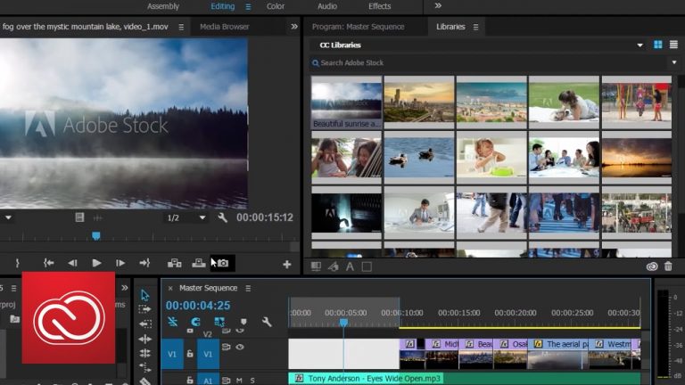 After Effects & Premiere Pro Integration w/ CC Libraries & Adobe Stock | Adobe Creative Cloud