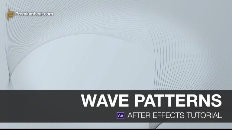 Video Tutorial: Wave Patterns in After Effects