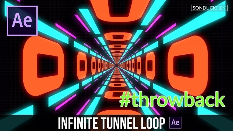 After Effects Tutorial: Retro Infinite Tunnel Loop