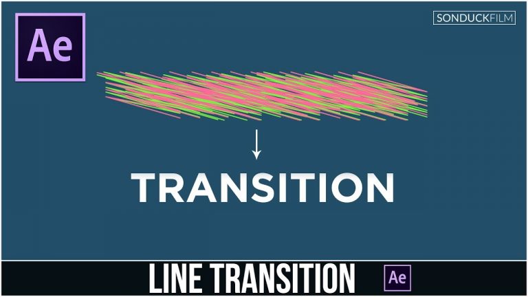 After Effects Tutorial: Lines to Text Transition
