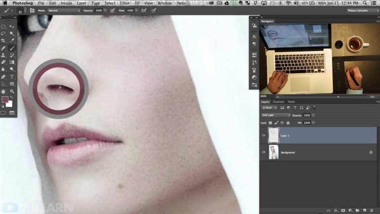 How to Add Skin Texture to a Photo in Photoshop