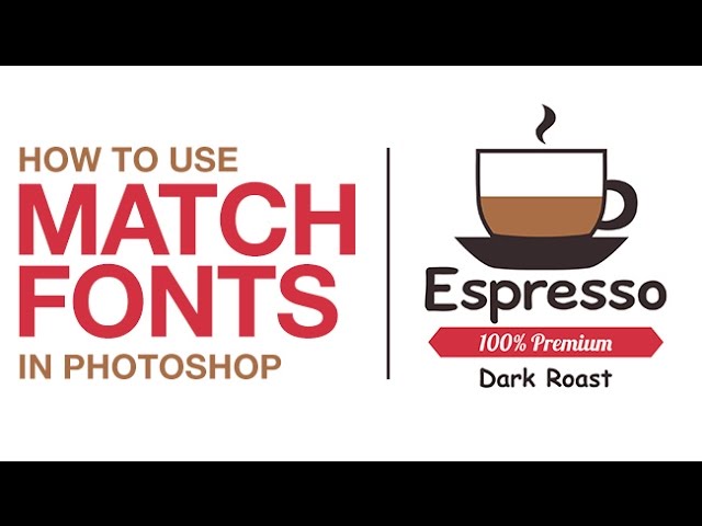 How to Use Match Fonts in Photoshop (Our CC 2015.5 Update Series)