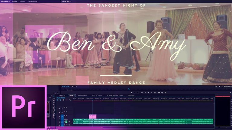 Create Beautiful Smooth Wedding Title Transitions – Premiere Pro CC