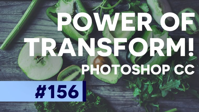 Photoshop Tutorial: Use Transform FASTER
