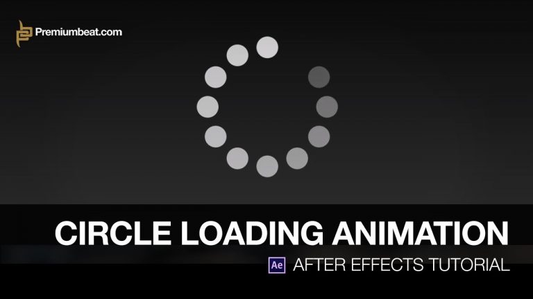 Video Tutorial: Circle Loading Animation